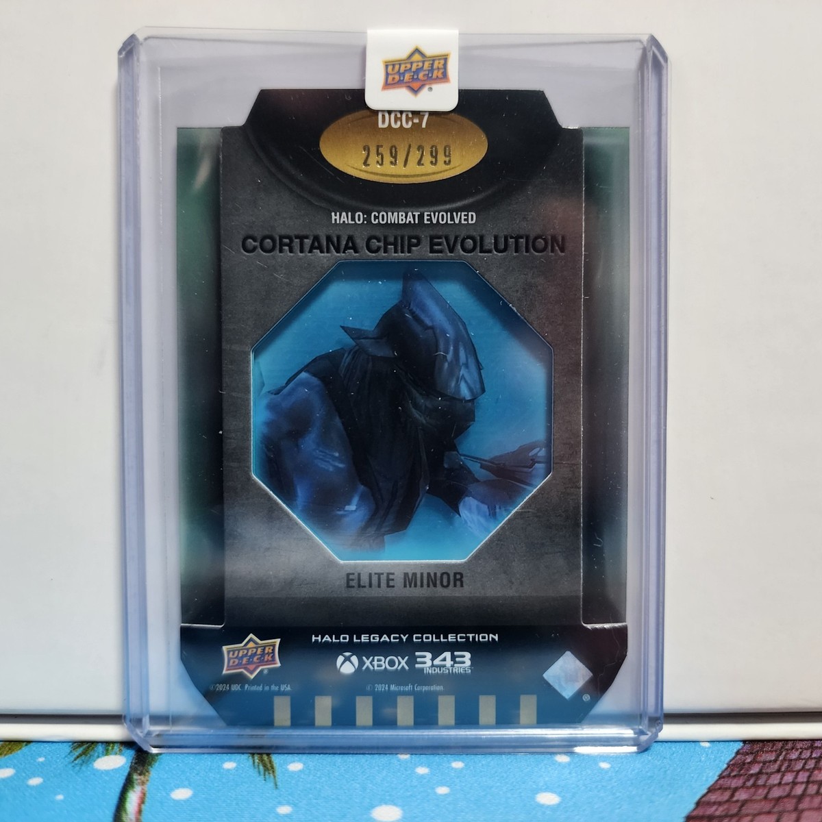 Upper Deck Halo Legacy Collection Cortana Chip Evolution #'d