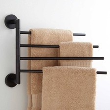 Rotatable Four Towel Bar - Signature's Dark Oil Rubbed Bronze
