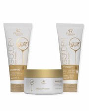 Golden Gloss Protein Home Care Hair Schedule Maintenance Kit 3 Prod - Floractive