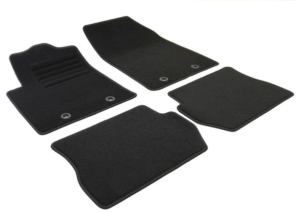 FußMatten FüR Ford Fiesta MK6 2004-2008 Autoteppiche Automatten Basic Set-image
