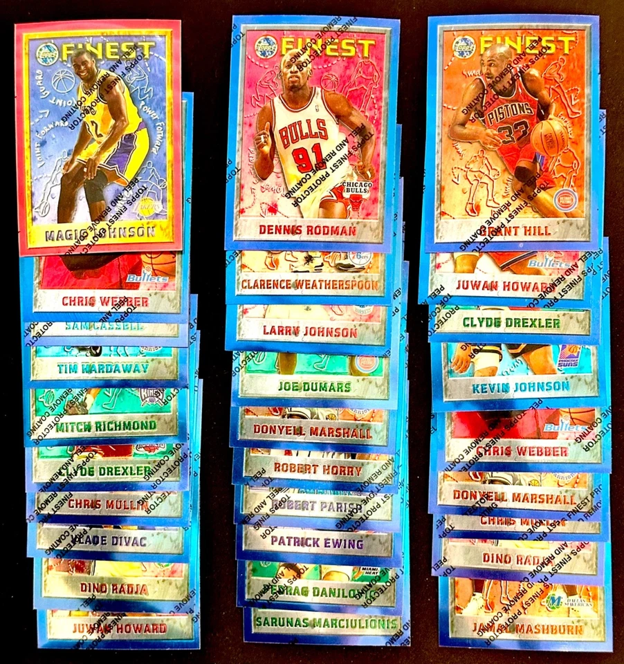 1995 TOPPS 最好大量 306 MT 批量。 58 SER 1,248 SER 2,魔法/RODMAN/HILL RC — 第 3/3 张图片