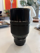 Objektiv Tele Canon Reflex Lens FD 500mm 1:8 Mirror Lens Spiegelobjektiv