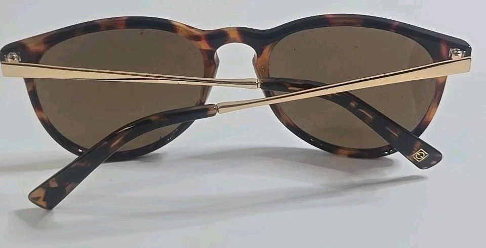 Gafas de sol Foster Grant polarizadas marrón caparazón de tortuga/plateadas 100 % UV FG MP 20 15 500 Foto 3 de 4