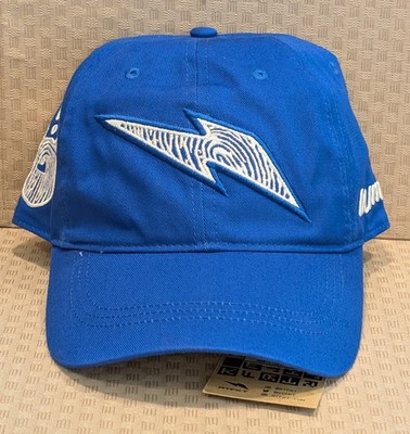 RTFKT CloneX HUMAN Strap Back HatCap Embroidered Logo Blue Rare & HTF New w Tags