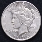 1935-S Peace Dollar Ch AU