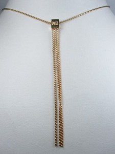Nina Ricci Gold Plated Pendant 16- 18 Length- 8573