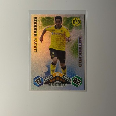 Topps Match Attax Bundesliga 10/11 2010/2011 Lucas Barrios Hattrick-Held 398