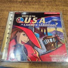 Where in the USA is Carmen Sandiego - CD-ROM Game for Windows