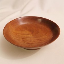 wooden bowls vintage Nice Grain 14cm Diameter