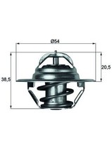 Thermostat Chevrolet CORSICA