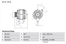 Alternateur Opel CORSAVAN