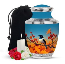 dove Funeral Large Urn for Adult Man Woman Ashes 10 Inch