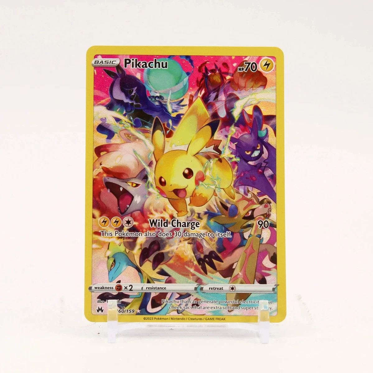 Pikachu 160/159 Crown Zenith for sale | eBay