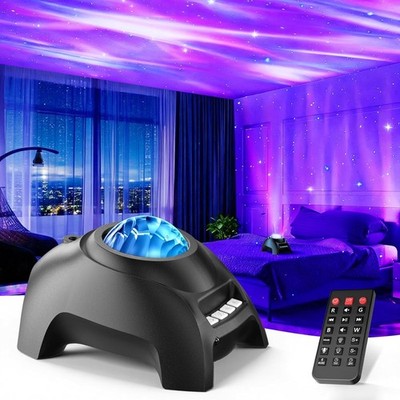 Star Projector, Northern Galaxy Light Aurora Projector with 33 Light Effects
