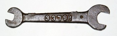 3379R Reeves Farm Implement Steam Engine Wrench Tool Columbus, IN Old Antique