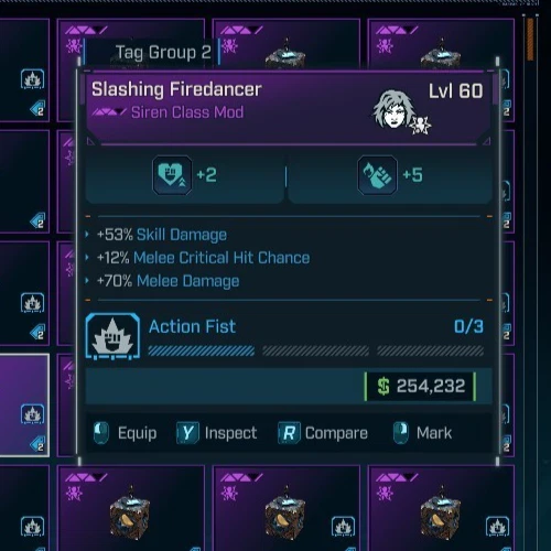 Borderlands 4 | NEW Lvl 60 VEX Slashing Firedancer Class Mod Melee |PC|Xbox|PS|