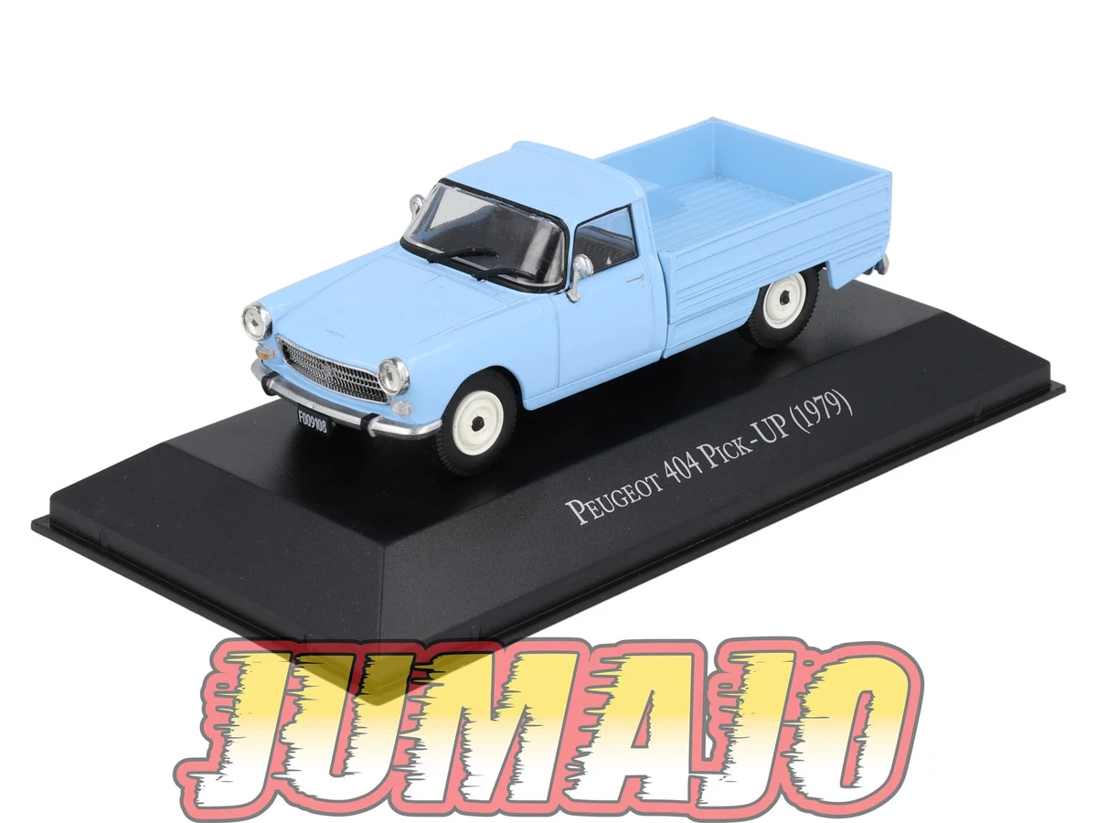Miniroute Peugeot 402 Commerciale Grise – Échelle 1/43 – Résine – Occasion Boîte