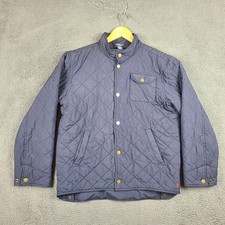 Polo Ralph Lauren Kids Navy Blue Quilted Barn Jacket XL 18-20 Pony Logo Coat