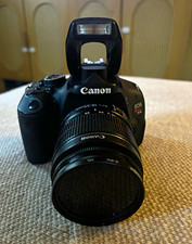 Canon EOS Rebel T3i 18MP DSLR Black w/ EF-S 18-55mm f/3.5-5.6