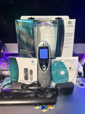 Logitech Harmony 890 Advanced Universal Remote TESTED (MISSING RF Wireless EXT)