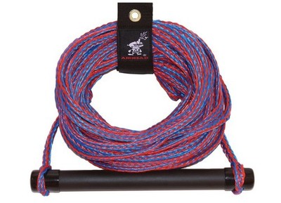 Airhead AHSR-1 1-Section Rubber Handle Water Ski Rope - 75 ft.