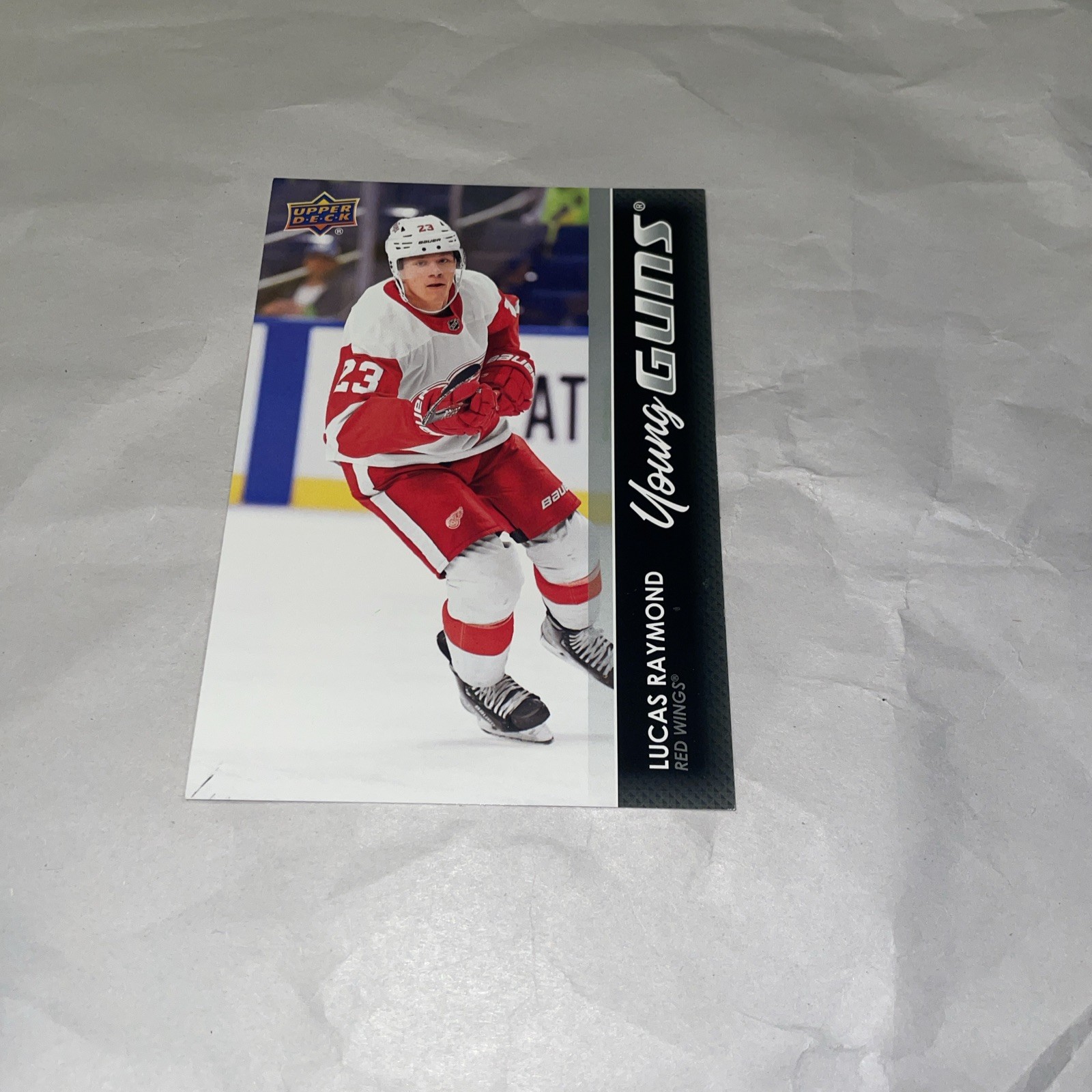 Lucas Raymond 2022 Upper Deck Young Guns Jumbo Card #464