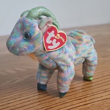 Peluche Ty Beanie Babies Zodiac Collection Goat Beanbag 2000 Vintage