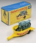 MATCHBOX LESNEY NO 38 HONDA MOTORCYCLE W/ TRAILER W/ ORIGINAL BOX VINTAGE