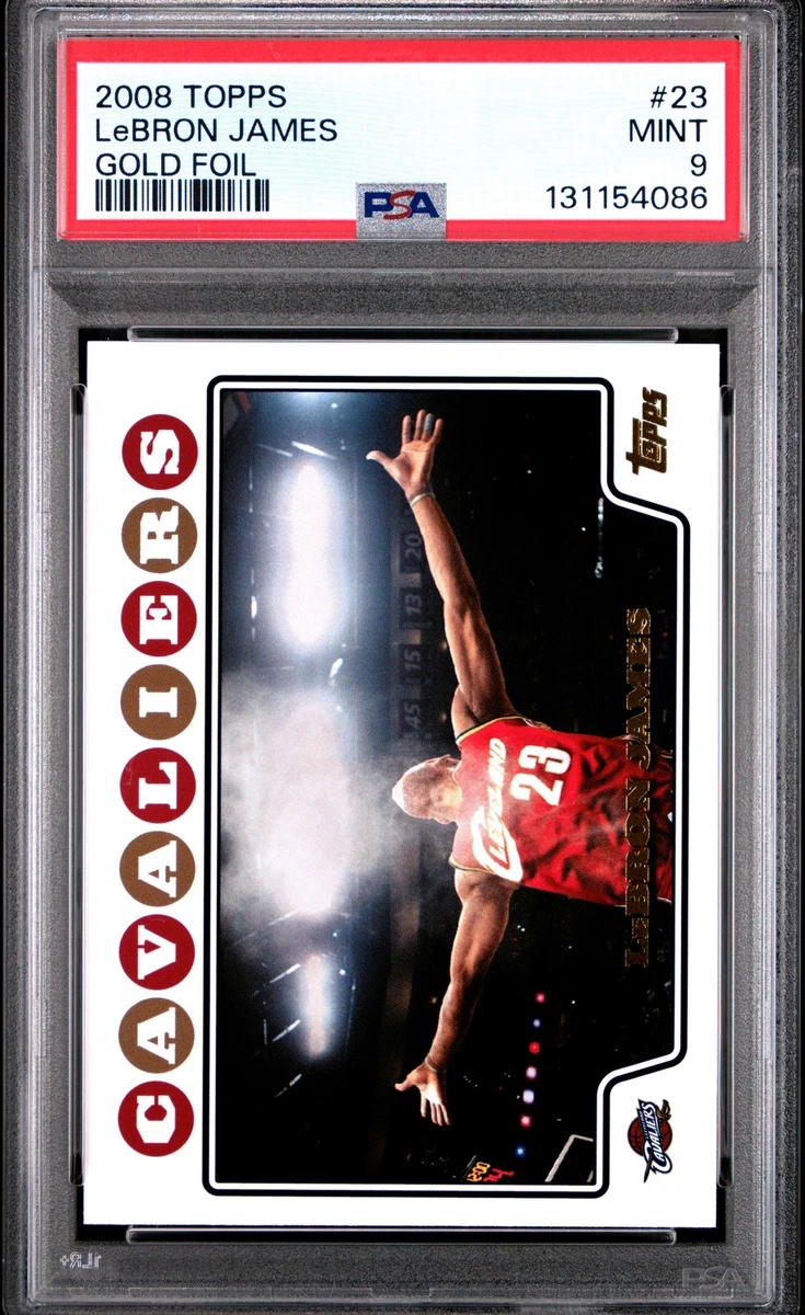 Topps LeBron James Season Basketball Trading Cards 2008-09 for