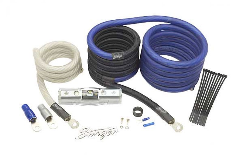 6000 Series 1/0 Gauge Power Wire Amplifier Install Kit