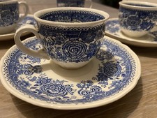 4 Tasses  en Porcelaine de Villeroy et Boch Burgenland avec Sous Tasse