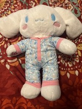 Sanrio BAB Build A Bear Cinnamoroll Plush With Pajamas Outfit