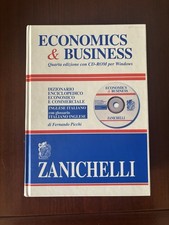 DIZIONARIO ECONOMICS AND  BUSINESS + CD ROM PICCHI FERNANDO ZANICHELLI