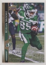 2021 Upper Deck CFL Gold 47/50 Kyran Moore #64 00jz