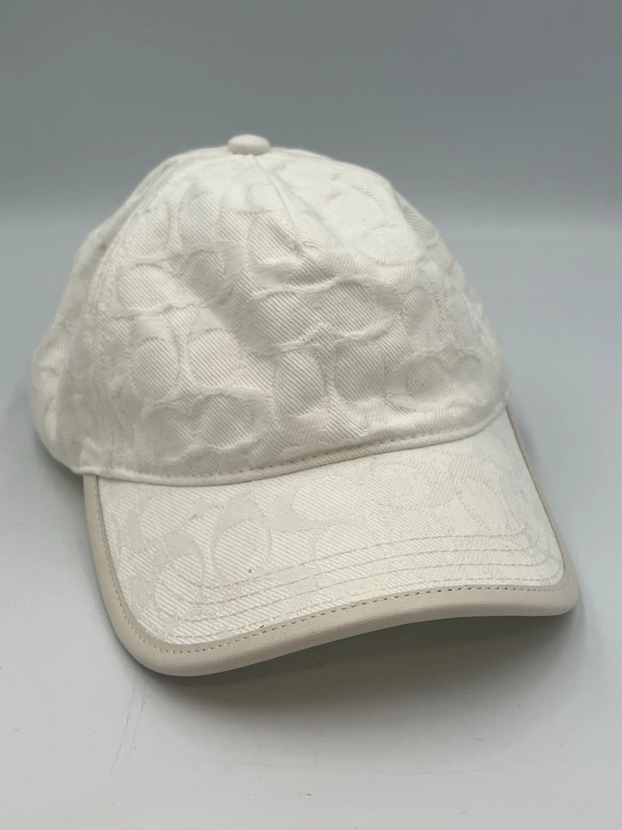 Coach White Hats for Women for sale - eBay
