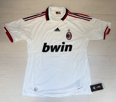 ADIDAS AC Milan Maillot Extérieur 2009/2010 Manches Courtes XL L BWIN E84196 - Photo 1/4
