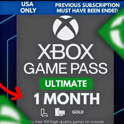 #ad Xbox Game Pass Ultimate 1 Month Membership USA Only NEW EXISTING Digital Code $11.88