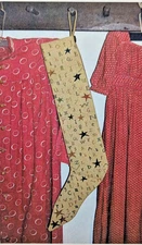 Carriage House Samplings A PRIMITIVE STOCKING Christmas Cross Stitch Chart