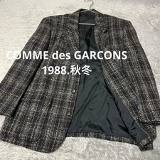 USED COMME DES GARCONS TWEED JACKET, SIZE GOOD