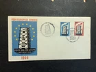 Netherlands 1956 FDC 1st day Cover Europa Year Unaddressed