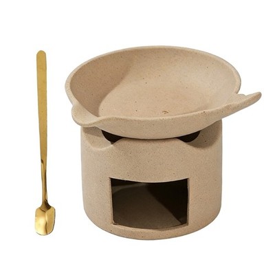 Heat Resistant Ceramics Heater Teas Stove For Teapot Warming And Aromas