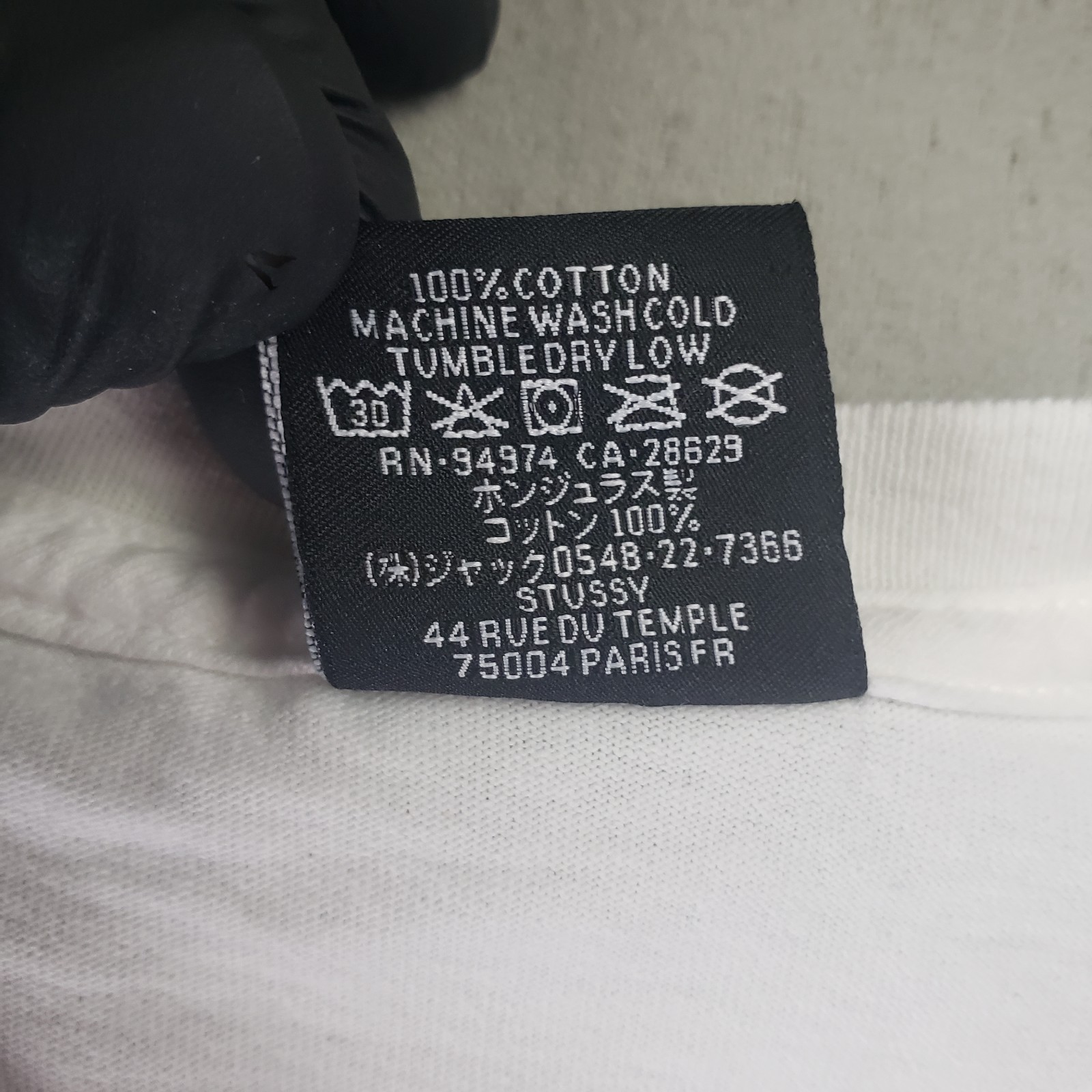 Stussy Shirt 8 Ball corp Black T-Shirt Size large Streetwear Short Sleeve Shirt  thumbnail 6