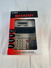 Sharp 2 Color Electronic Printing Calculator EL-1801V NEW