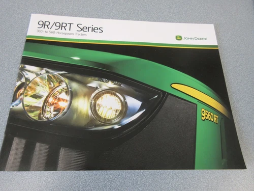 John Deere 9460 9510 9560 & Scraper Specil Tractor Brochure 36 Page VG Condition