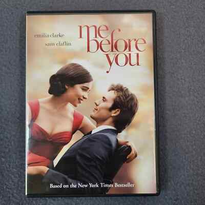Me Before You DVD Emilia Clarke Sam Claflin Romance Drama Movie