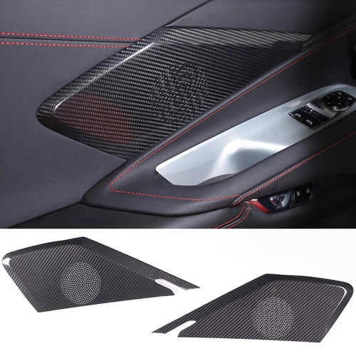 Real Dry Carbon Fiber Interior Dash Trim Cover Set Fits Corvette C8 2020-2025 - Bild 63 von 81
