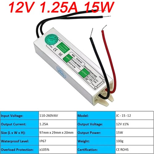 Regulated Switching Power Supply 3V 5V 9V 12V 18V 24V 36V 48V Universal PSU DC - Picture 39 of 169