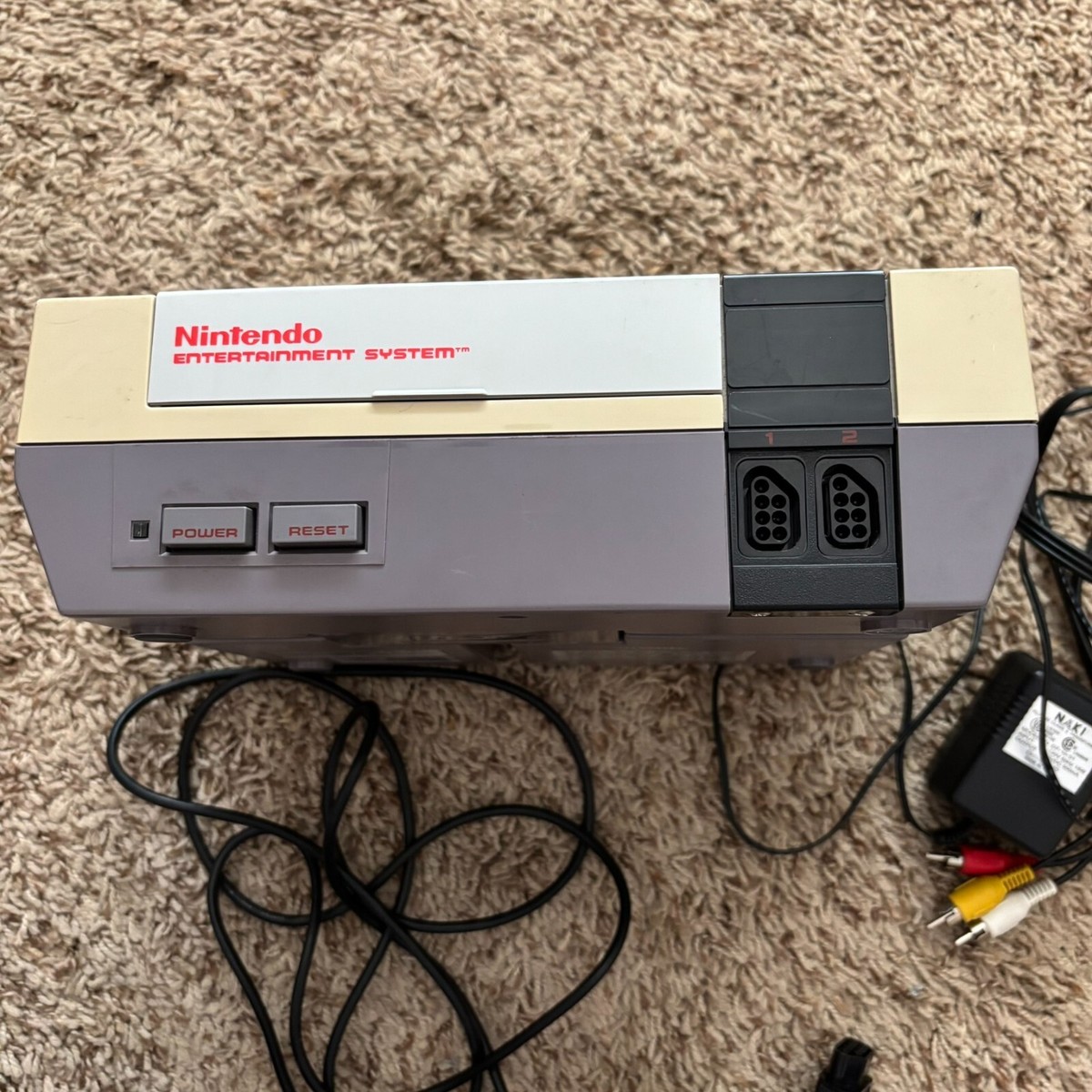 Original NES Nintendo Console With 1 Controller, Games, Connectors