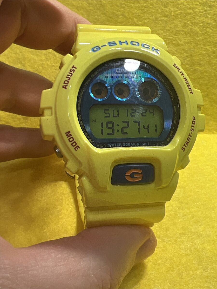 G-SHOCK CASIO DW-6900PL -9 Crazy Colors Yellow Blue dw6900 G-SHOCK CASIO DW-6900PL -9 Crazy Colors Yellow Blue dw6900