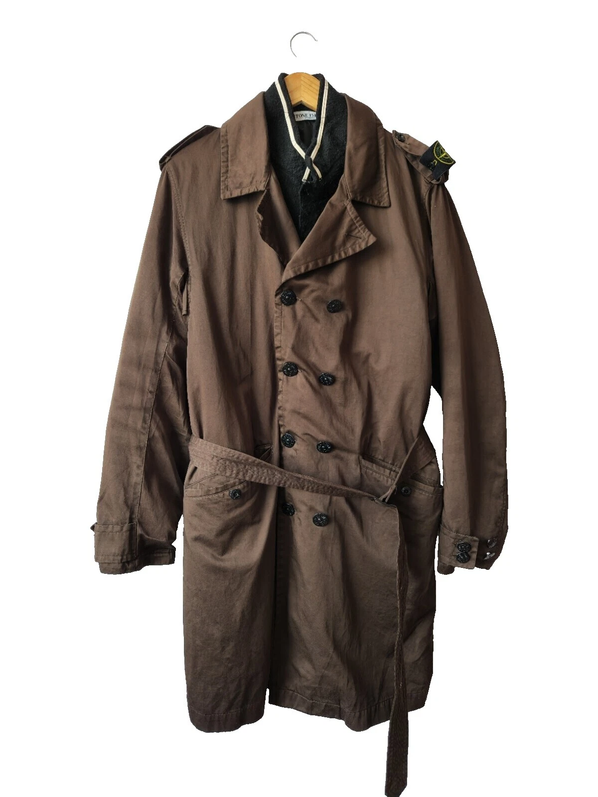 Stone Island Trench abrigos, chaquetas y chalecos para hombres